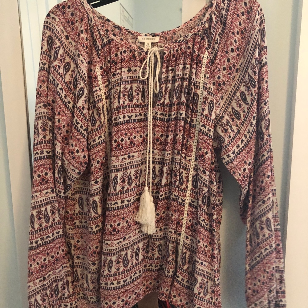 long sleeve blouse